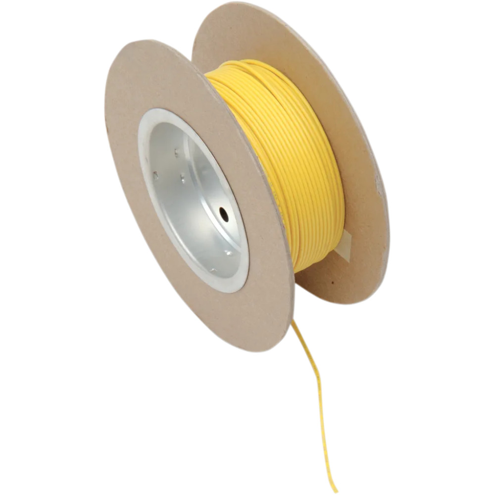 OEM Color Wire Spool — 18 AWG, 100' (30.5 m), Yellow