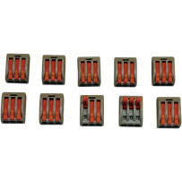 Abrazadera de jaula para cableado — 3 pines, 20 A