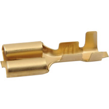 Starter Solenoid Connector — 1 Pin, Spade, Female, Copper