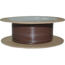 OEM Color Wire Spool — 18 AWG, 30.5 m (100'), brown