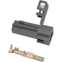 OEM-Type Connector — Delphi, 1-pin, male, gray, 5-pack