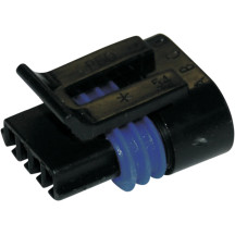 OEM-Type Connector — Delphi, 2-pin, Male, Black