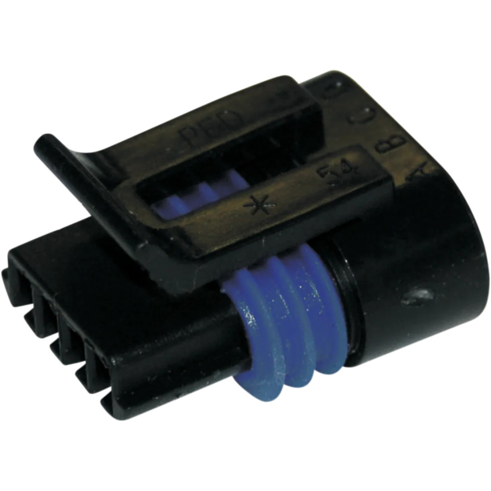 OEM-Type Connector — Delphi, 2-pin, Male, Black
