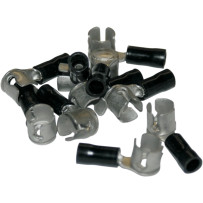 1/4" Cap-Type Crimp Terminal — 6.4 mm (1/4"), 22-16 AWG