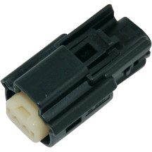 Molex MX 150 Connector Component — 2 pins, female, black