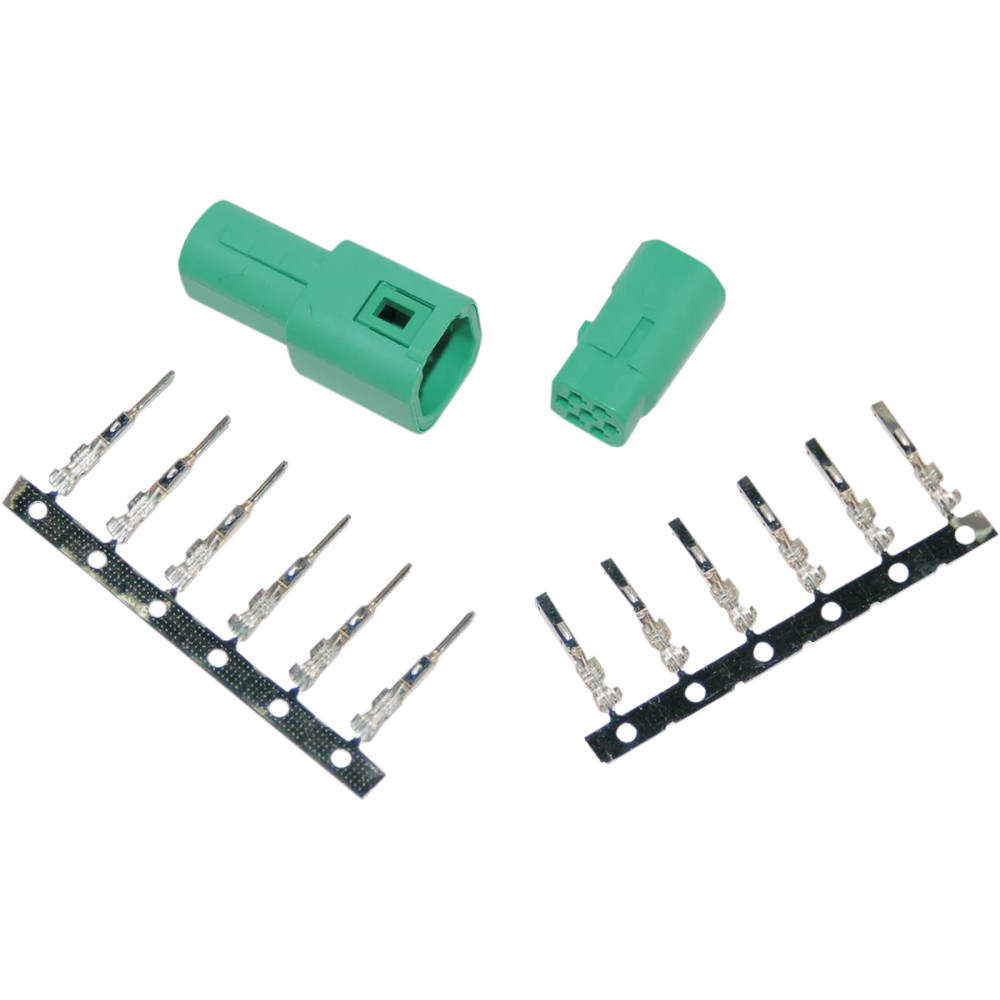 OEM-Type Connector — 6-pin, Mini MCL connector, male, green