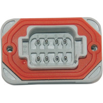 Deutsch DT Sealed Connector Component — 8-pin, female, gray