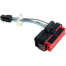 Conector de altavoz trasero — conector Amp, macho