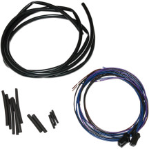 Front Turn Signal Relocation Harness — 36" extensions, Black