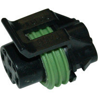 OEM-Type Connector — Delphi, 4-pin, female, Black