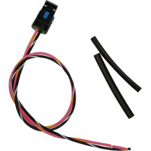 Wiring Harness with Pigtail — 457 mm (18"), 3-pin connector, black