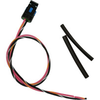 Wiring Harness with Pigtail — 457 mm (18"), 3-pin connector, black
