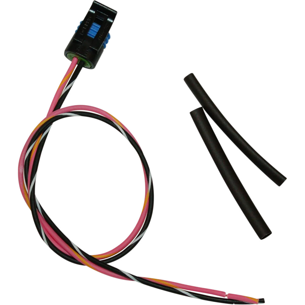 Wiring Harness with Pigtail — 457 mm (18"), 3-pin connector, black