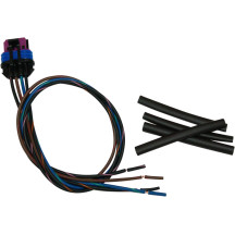 Wiring Harness with Pigtail — 457 mm (18"), 4-pin, Black