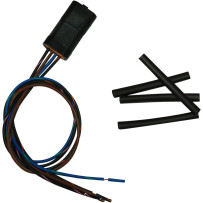 Wiring Harness with Pigtail — 457 mm (18") wire, 4-pin Delphi connector, black