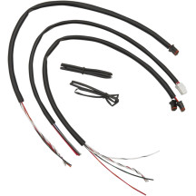 Kit de cableado de extensión para manillar — cable de 19-1/2", Harley-Davidson®, negro