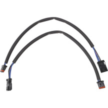 Front Turn Signal Extension — 12", Black