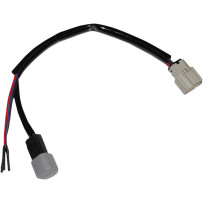 12 V Power Connection — 12 V, for Harley-Davidson, black