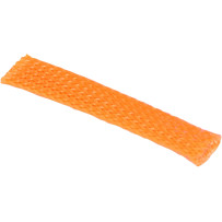 Braided Sleeving — 3/8" ID, 10' section, Orange
