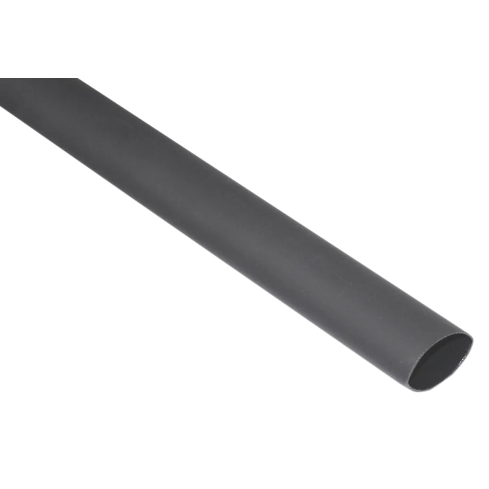 Adhesive Lined Heat-Shrink Tubing — 12.7 mm (1/2"), 122 cm (4'), Black