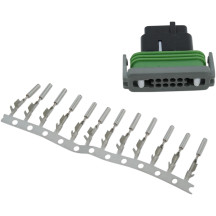 OEM-Type Connector — Delphi, Female, 12-pin, Black