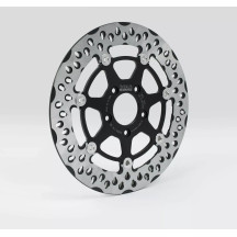 FTK Series Brake Rotor — 300 mm, 5.0 mm thickness, Two-piece floating, Black