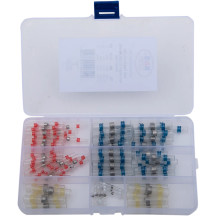 Heat-Shrink Solderless Wire Connector Kit/Refill — 12–10, 16–14, 22–18, 26–24 AWG, assorted colors