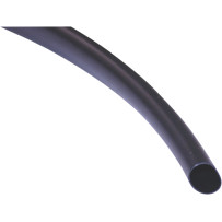 Extruded Tubing for Wire Looms — 12.7 mm (1/2"), 244 cm (8\'), Black
