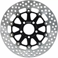 FT Series Brake Rotor — 300 mm (11.8"), 7.0 mm, Two-piece (floating), Black