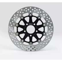 FT Series Brake Rotor — 300 mm (11.8"), 7.0 mm, Two-piece (floating), Black