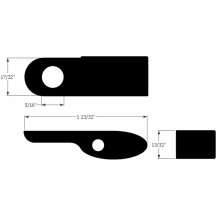Elypse LED 2-1 Turn Signals — 12V, universal fit, black