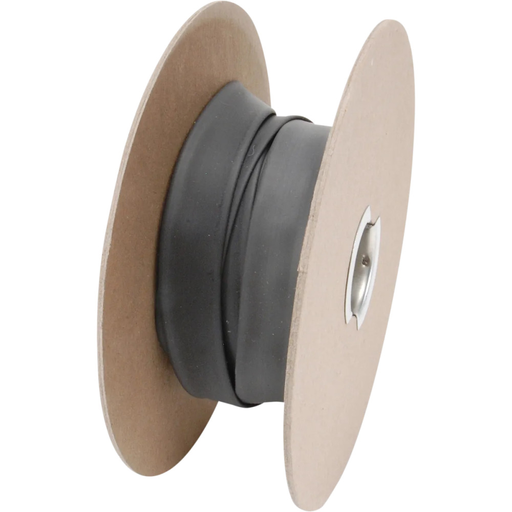 Hi-Temp Shrink Tubes — 12.7 mm (1/2"), 15.2 m (50'), Black