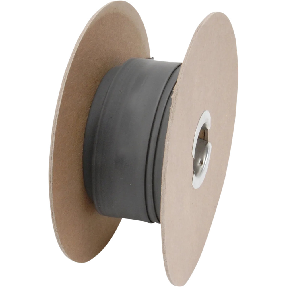 Hi-Temp Shrink Tubes — 16.8 mm (11/16"), 15.2 m (50'), Black