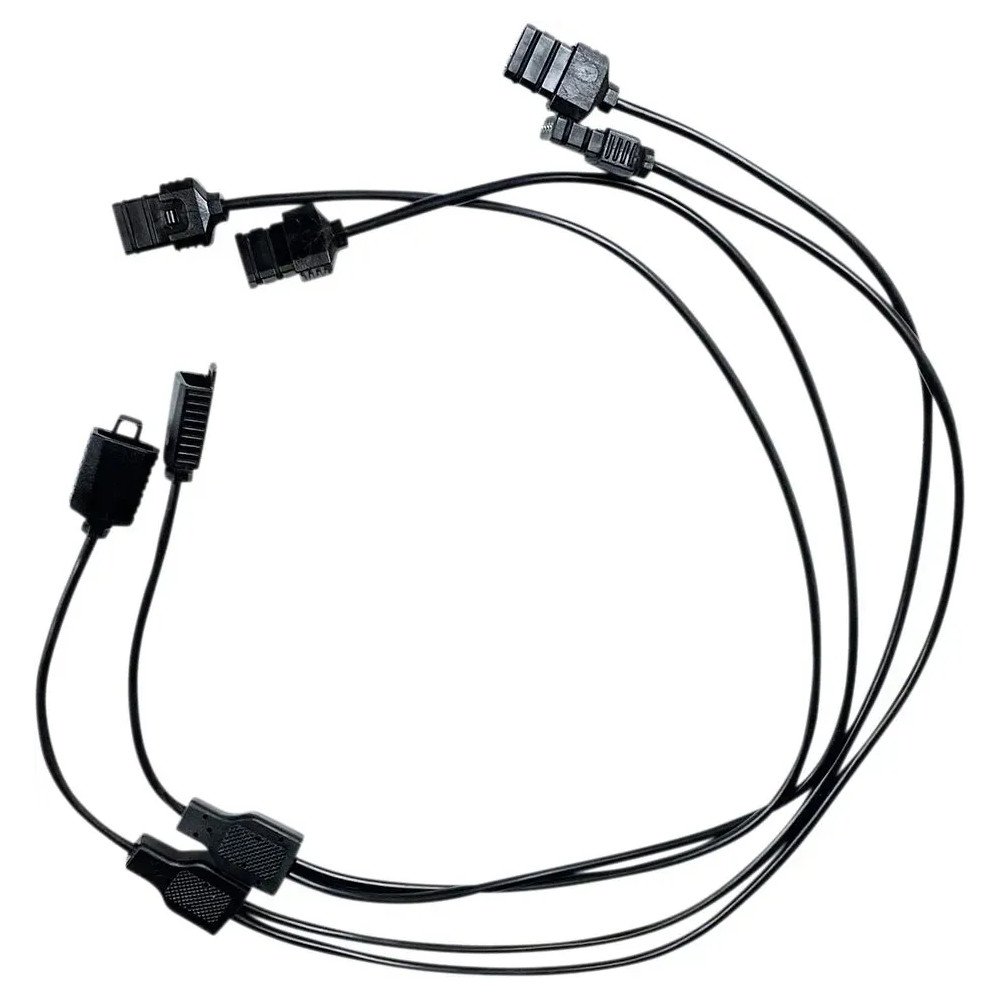 ProGLOW™ Cableado — 14", divisor en Y, negro
