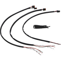 Handlebar Extension Wiring Kit — 51 cm (20"), Harley-Davidson, Black