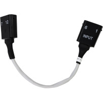 Arnés Eliminador TriBar — 20 cm (8") de cable, compatible con Harley-Davidson®