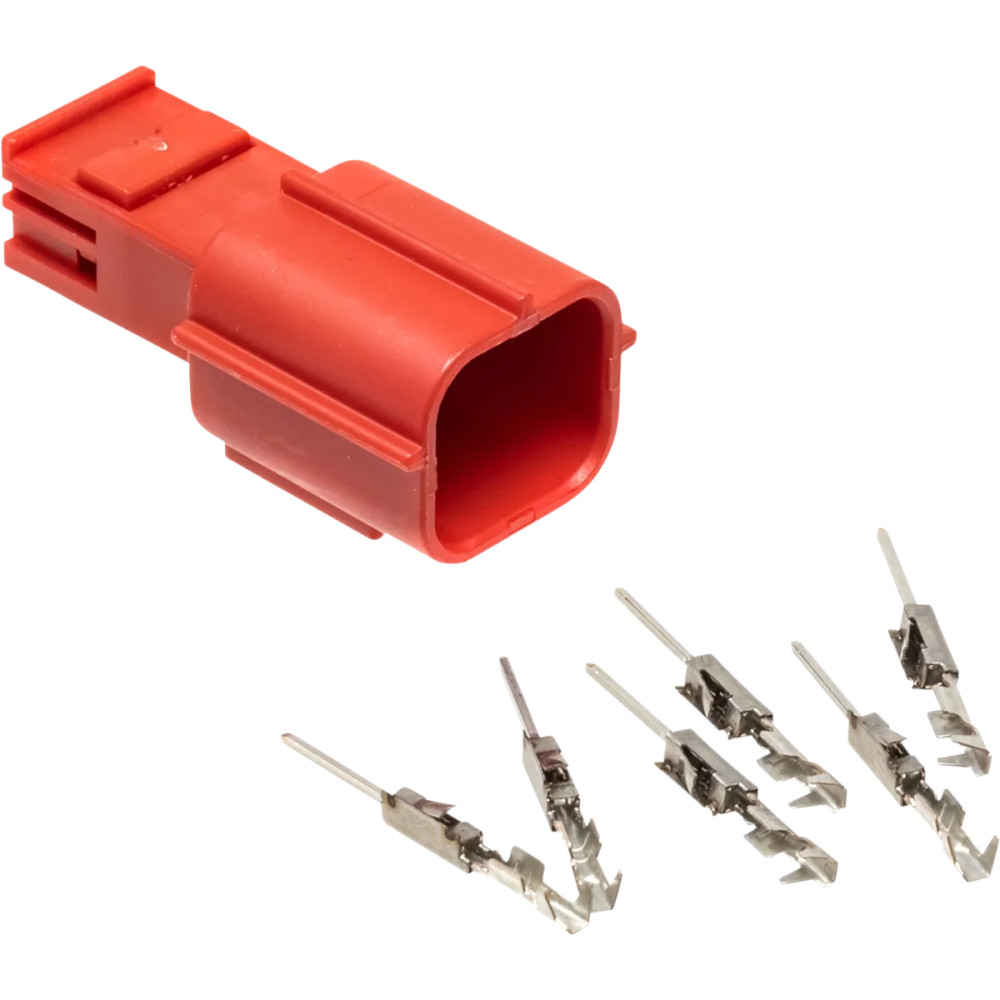 OBD Connector Kit — 2021-up OBD-II fit, male (red)