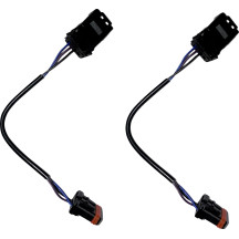 Extensión de Arnés para Intermitentes Delanteros — 4" (10.2 mm), conector JAE, para Harley-Davidson®