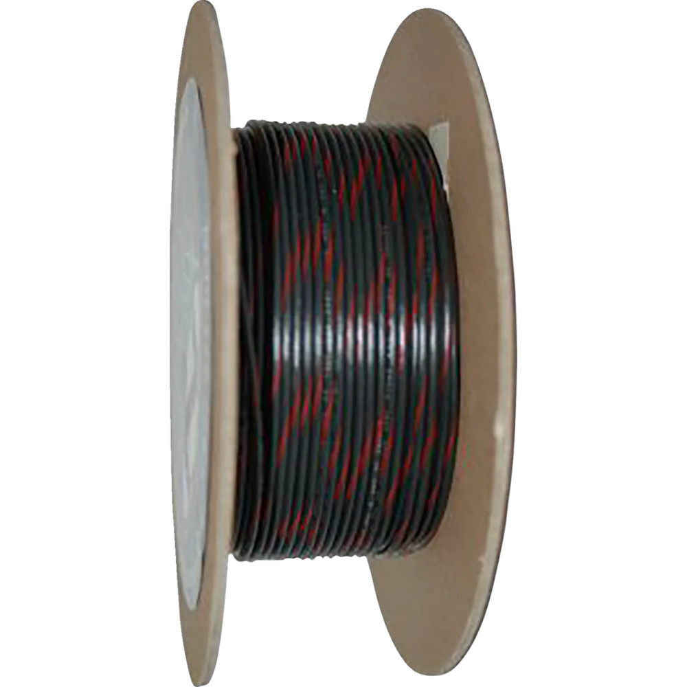 OEM Color Wire Spool — 20 AWG, 30.5 m (100'), Black, Red