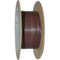 OEM Color Wire Spool — 20 AWG, 30.5 m (100'), Brown