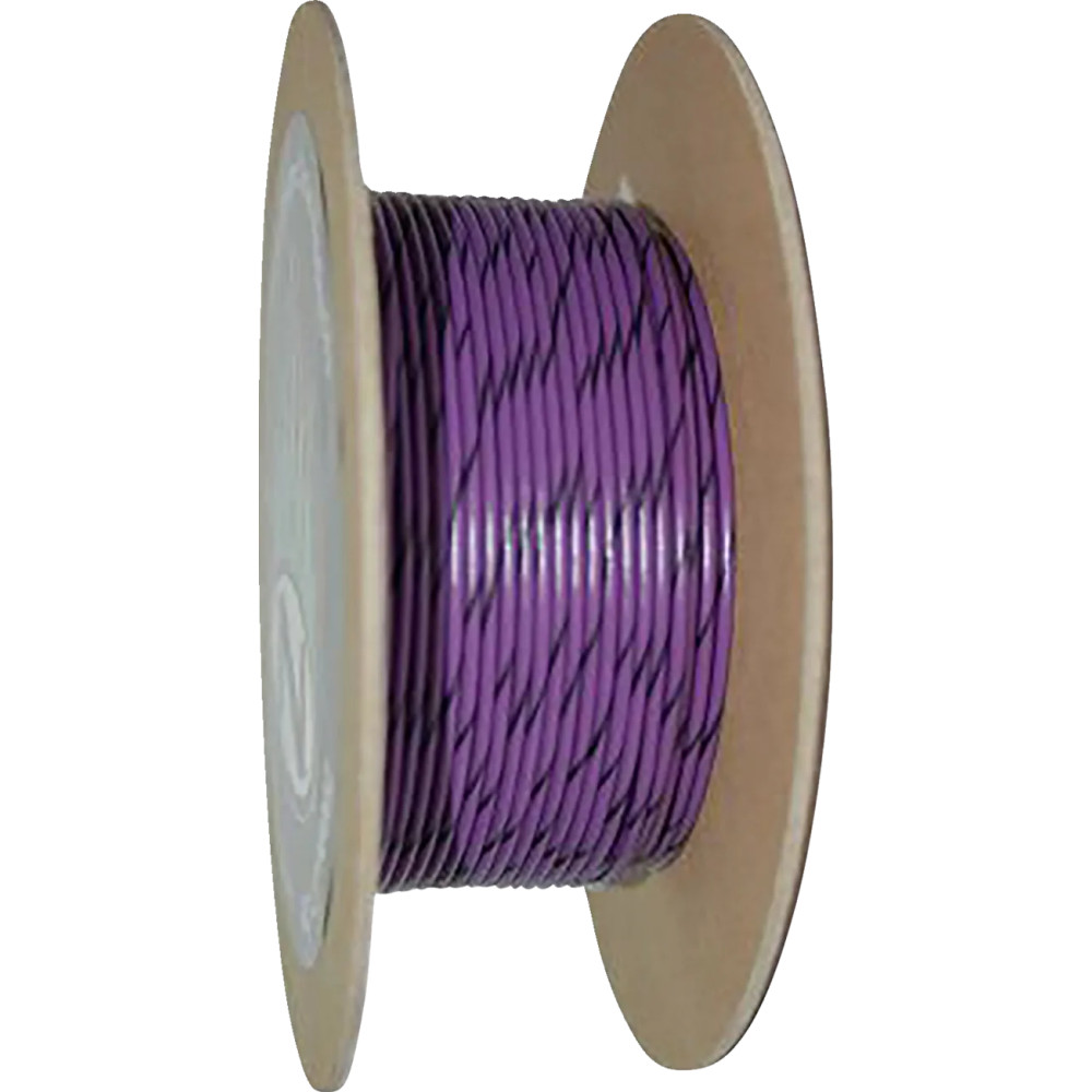 OEM Color Wire Spool — 20 AWG, 100' (30.5 m), Black, Violet