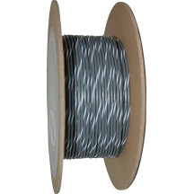 OEM Color Wire Spool — 20 AWG, 30.5 m (100'), Gray/White