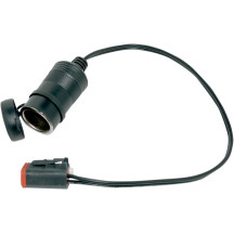 On Board Power Port — 12V, Black