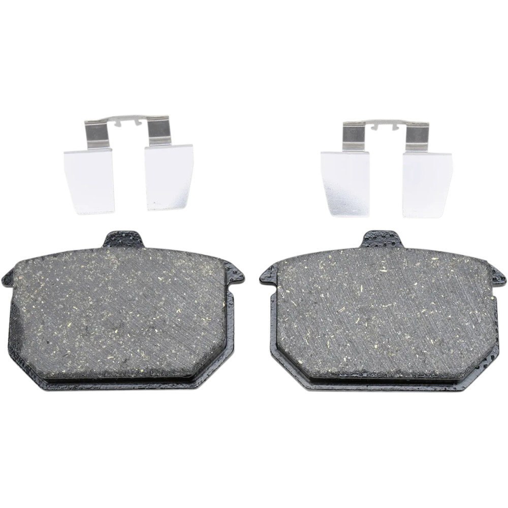 Organic Harley/Buell Brake Pads — Set of 2