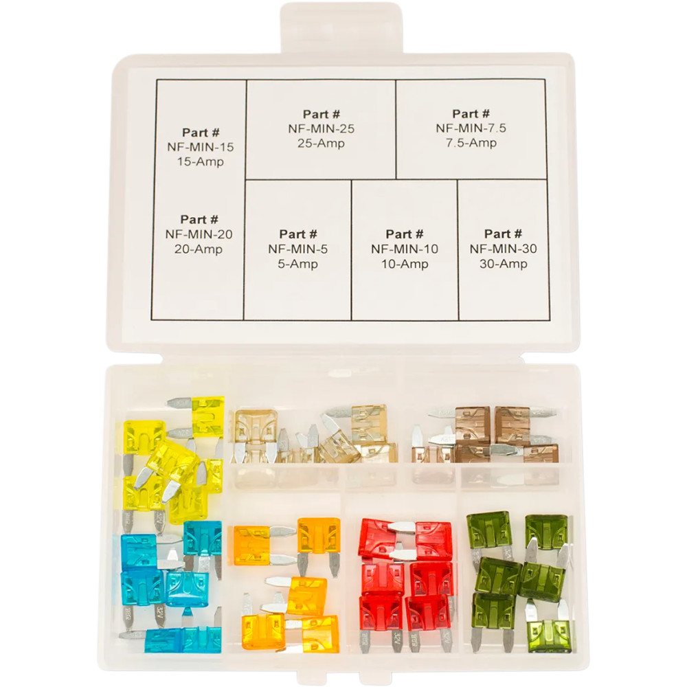 Assorted Fuse Kit — Mini, Clear