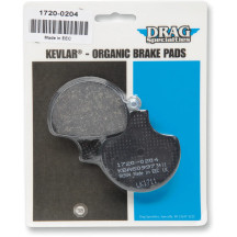 Organic Harley/Buell Brake Pads — Set of 2, 295 g (10.4 oz.)