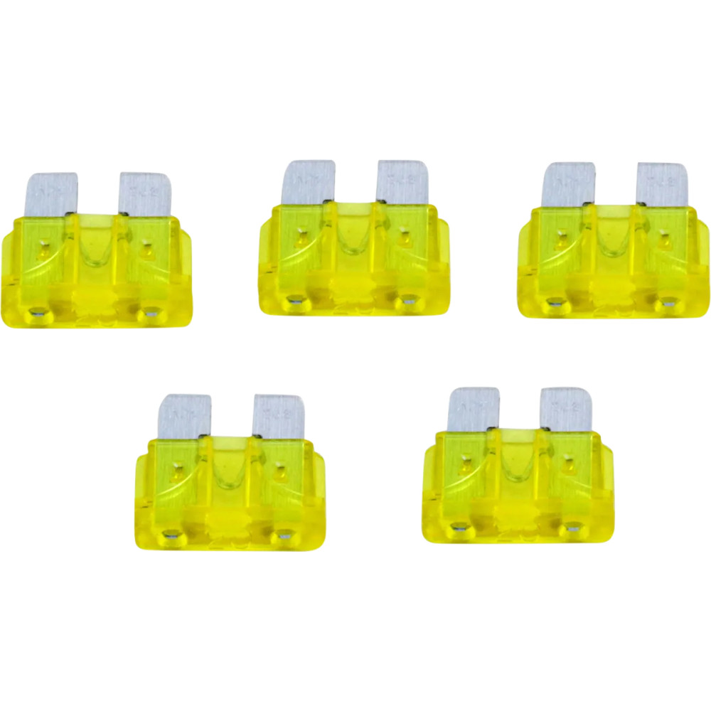 Replacement Fuses — 20A, 12V, ATO, 5-pack