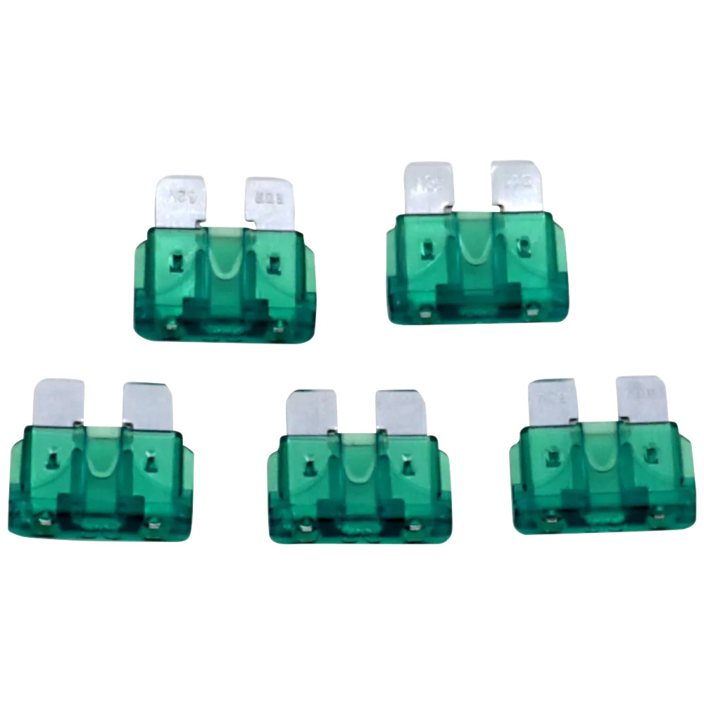 Replacement Fuses — 30A, 12V, ATO, 5-pack