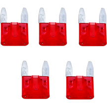 Replacement Fuses — 12V 10A, Mini, 5-pack