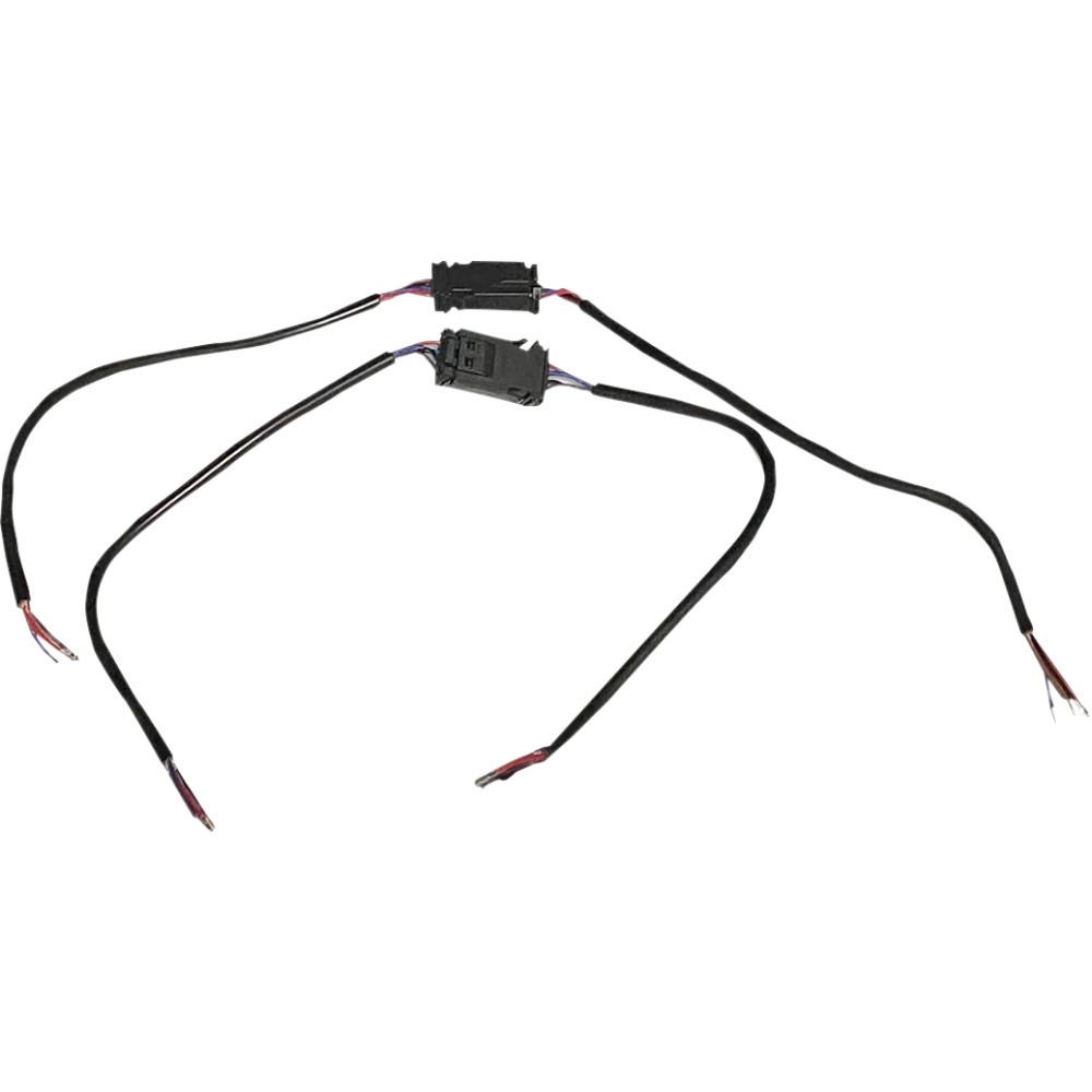 4-Wire Weather-Tight Quick Disconnects — 4 pins, 22 AWG, Black